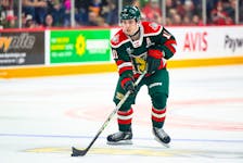 Winger Jordan Dumais is now the Halifax Mooseheads' all-time leader in points.