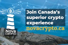The Nova Scotia Securities Commission's NovaCryto.ca is a fake website designed to educate investors about the dangers in fraudulent sites and apps.