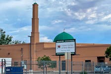 View of the Islamic Center For New Mexico (ICNM) mosque, where some of the four Muslim men murdered in the city in the last nine months, worshipped, in Albuquerque, New Mexico, U.S. August 10, 2022.