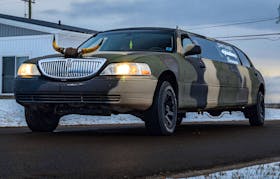 Kolton Morrell, who owns Low Class Limousine, offered free rides this past New Year’s Eve. He said he ended up driving 56 people to their destinations. Contributed