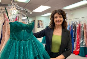 For Kathy Caseley, owner of Caseley's Bridal Boutique, running her own business has been hard work, but rewarding. – Kristin Gardiner/SaltWire