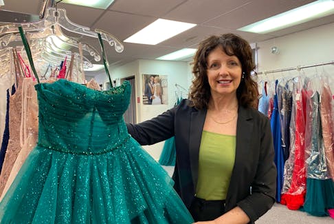For Kathy Caseley, owner of Caseley's Bridal Boutique, running her own business has been hard work, but rewarding. – Kristin Gardiner/SaltWire
