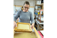 Hand papermaker and artist Kristi Farrier, is gearing up to host a series of workshops in collaboration with the Cape Breton Regional Library.