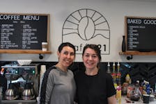 Café 121 co-owners and sisters Sherry Wallace and Alana Bartlett. They began the café in February out of a longtime family home, embarking on their business journey after working in the dental industry. LUKE DYMENT/CAPE BRETON POST