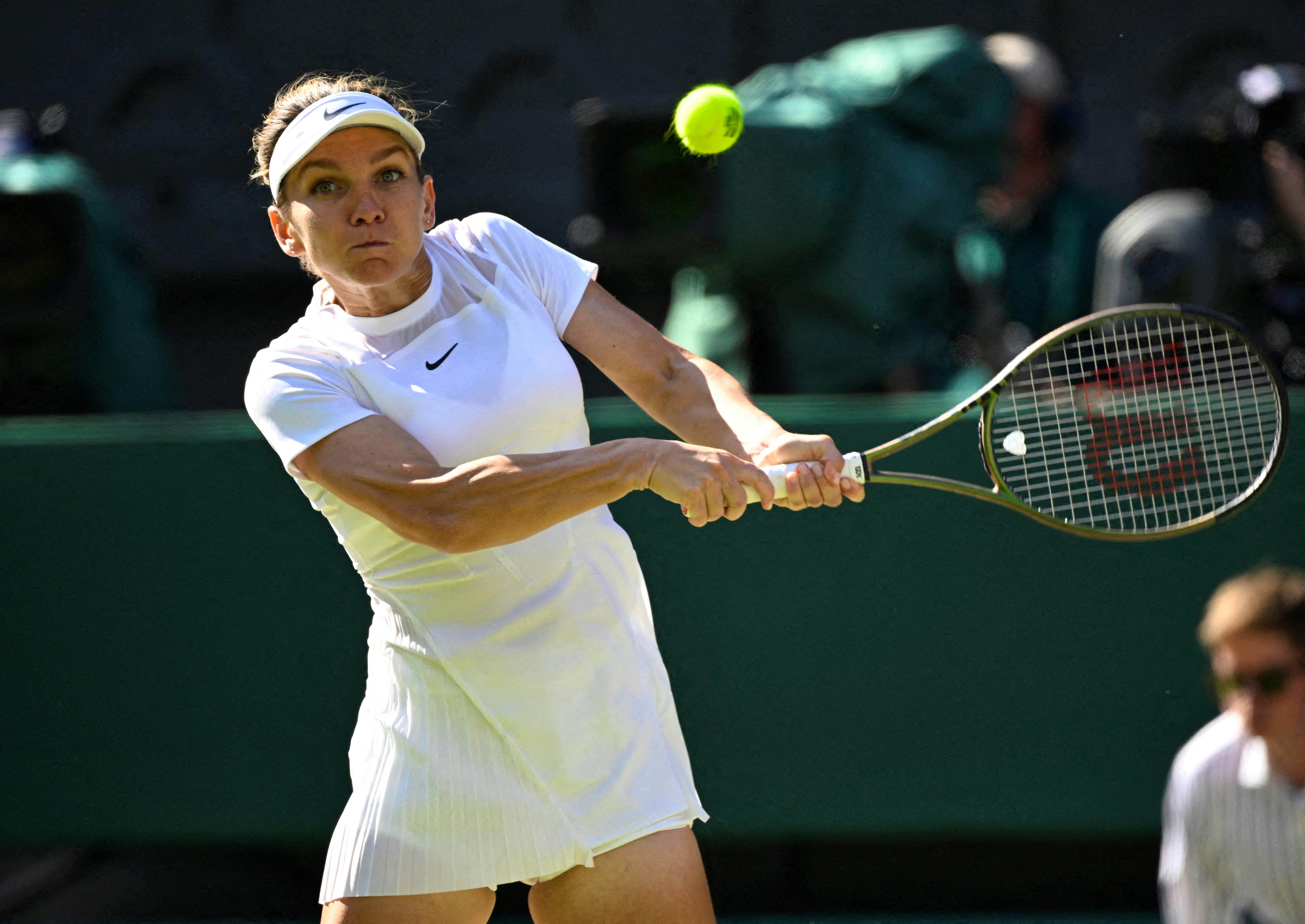 Wimbledon 2022: Simona Halep Shocks Paula Badosa, To Meet Amanda