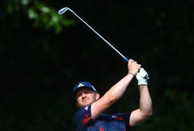 Golf - European Tour - BMW PGA Championship - Wentworth, Virginia Water, Britain - September 16, 2023 Scotland's Connor Syme during the third round Action Images via Reuters/Paul Childs/File Photo