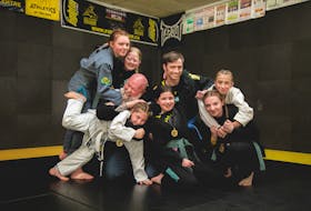 The Marmac Maniacs won 11 gold medals, four silver and two bronze during the IDOL Jiu Jitsu competition in Moncton, N.B. on March 9. Nick Gaines