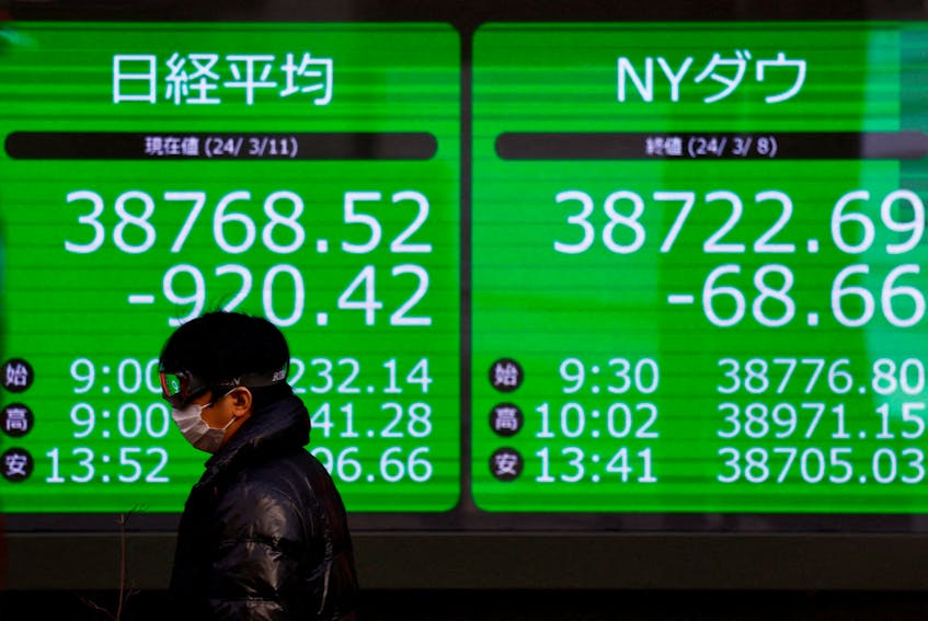 Japan shares scale record high, yen rebounds as Fed out-doves BOJ
