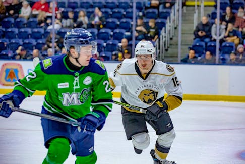 The Newfoundland Growlers and the Maine Mariners renew acquaintances Friday night as the Growlers start a six-game road trip after a 10 day break. Jeff Parsons/Newfoundland Growlers