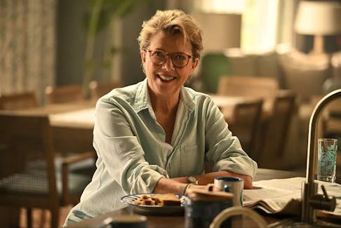 Annette Bening appears in a scene in  "Apples Never Fall," based on the book by Liane Moriarty.  Peacock TV handout