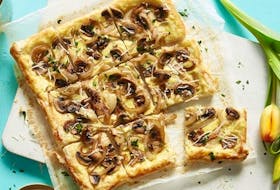 Winner of the first season of Top Chef Canada in 2011, chef Dale MacKay's Mushroom, Egg, Onion and Goat Cheese Tart is a great recipe if you'll be enjoying a Easter meal with family and friends. 