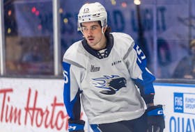 Antigonish native Tyler Peddle scored two goals for the Saint John Sea Dogs in a 5-2 win over the Halifax Mooseheads Friday in Saint John. - QMJHL