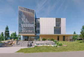 The rendering of what the Cape Breton Medical Campus at Cape Breton University will look like. CAPE BRETON UNIVERSITY IMAGE