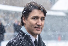 Canada's Prime Minister Justin Trudeau in Montreal, Canada, on March 23, 2024. 