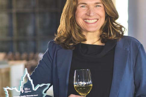Local winemaker Gina Haverstock recently was awarded the Karl Kaiser Canadian Winemaker Award.