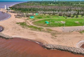 A project using artificial reefs and a groyne (artificial barrier) to help protect the shoreline at Cedar Dunes Provincial Park is now complete after years of work. Contributed
