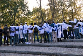 Jewish singers at Auschwitz-Birkenau, a reminder of the resilience of the human spirit in the face of unspeakable evil. - Mark Lane
