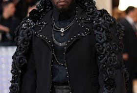 Sean Diddy Combs poses at the Met Gala, an annual fundraising gala held for the benefit of the Metropolitan Museum of Art's Costume Institute with this year's theme "Karl Lagerfeld: A Line of Beauty", in New York City, New York, U.S., May 1, 2023.