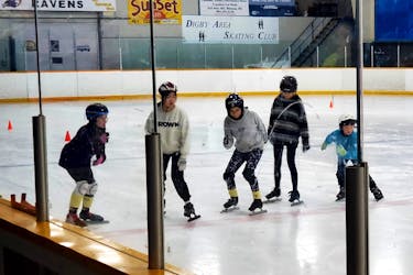 The speed skating club in Digby has been open to all ages and all abilities. The season has wrapped up now that the ice has been removed from the arena, but already eyes on are the next season. CONTRIBUTED