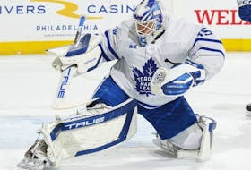Toronto Maple Leafs goaltender Ilya Samsonov.