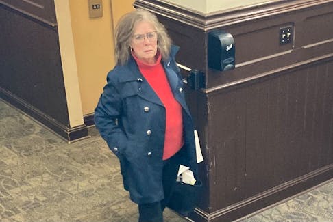 Arlene Marilyn Watts, 74, of Bedford leaves Halifax provincial court Monday after pleading guilty to charges of fraud over $5,000, theft over $5,000 and breach of trust. The court was told Watts stole more than $440,000 of her father's money after she became his power of attorney in August 2009. Her criminal conduct came to light after her father passed away in January 2016.