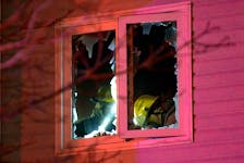 A mother and two children have been displaced following an east-end St. John's house fire Wednesday night. Keith Gosse/The Telegram