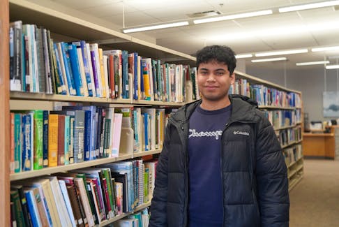 Luis Espindola, a second-year international student at Holland College, believes that the tuition deposit increase by Holland College is a significant change, but he understands that it is necessary to help the college target students who want to study there. Vivian Ulinwa/SaltWire