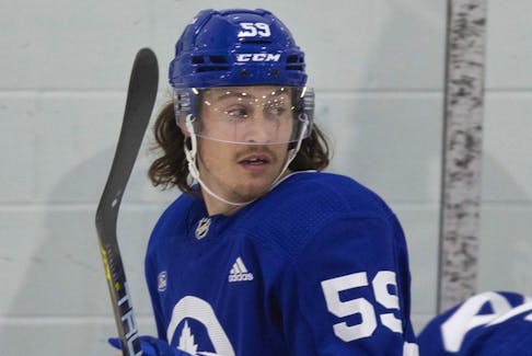 Tyler Bertuzzi has been playing much better hockey for the Maple Leafs. That’s a good sign heading into the playoffs. 