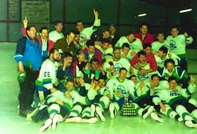 The La Scie Jets won their first and only Herder Memorial Trophy in 1994 when they defeated the Southern Shore Breakers 3-2 in five games. This year marks 30 years since the Jets brought home the most coveted prize in Newfoundland and Labrador senior hockey. Telegram file photo