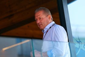 Formula One F1 - Hungarian Grand Prix - Hungaroring, Budapest, Hungary - July 22, 2023  Jos Verstappen, father of Red Bull's Max Verstappen is seen before practice