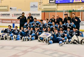 The Par-en-Bas Sharks captured their second back-to-back School Sport Nova Scotia division 2 high school hockey provincial championship on March 3 at the Yarmouth Mariners Centre.