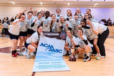The King's College Blue Devils captured the ACAA women's basketball championship on Sunday with a win over the Mount St. Vincent Mystics.