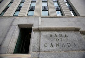 A sign is pictured outside the Bank of Canada building in Ottawa, Ontario, Canada, May 23, 2017.