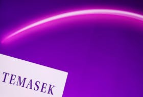 A Temasek signage is pictured at their annual Temasek Review in Singapore July 11, 2023.