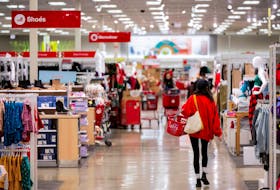 Shoppers converge in a Target store ahead of the Thanksgiving holiday and traditional Black Friday sales in Chicago, Illinois, U.S. November 21, 2023. 