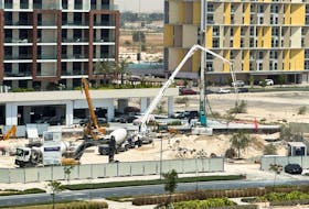 A general view of a construction site of a new development in Dubai, United Arab Emirates, June 13, 2023.