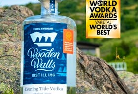 Evening Tide Vodka, crafted by Wooden Walls Distilling in St. John's, clinched two prestigious titles: at the 2024 World Vodka Competition: world's best varietal vodka and best varietal vodka in Canada.