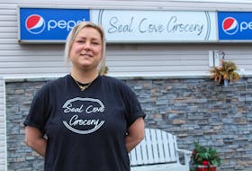 Kristen Dwyer, co-owner of Seal Cove Grocery & Liquor Express said, after taking over a 50-year-old 'mom and pop' shop, one of her biggest hurdles was learning to become an entrepreneur. - Cameron Kilfoy/The Telegram