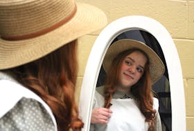 Kayley Jefferson plays Anne Shirley in West Kings District High School’s production of Anne of Green Gables which hits the stage April 17.  
Jason Malloy