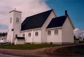 The St. John's Anglican Church in Arichat, not long before it was deconsecrated in 2014. Now known as the St. John's Centre for the Arts, the building remains active as an events and concert space, although it's in need of important repairs. CONTRIBUTED