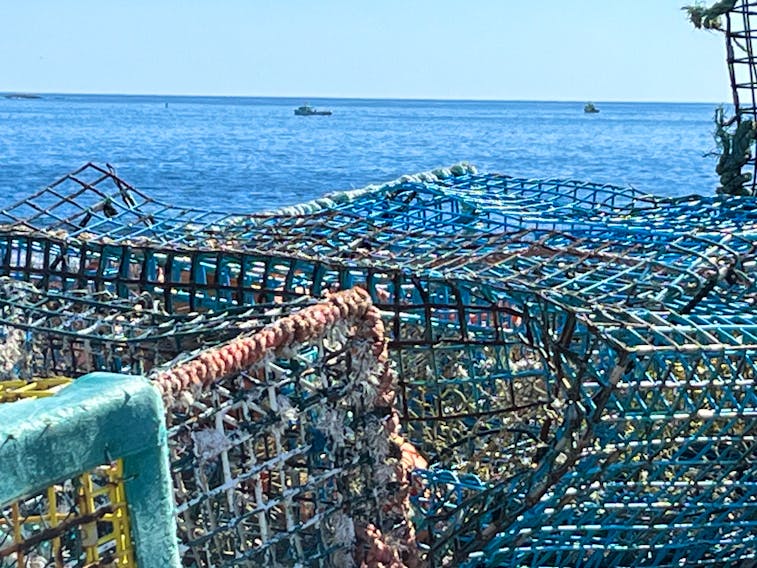 Premium Photo  Lots of Used fishing nets waiting to be recycled Fishing  industry waste