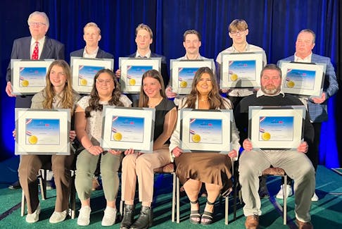 Sport Newfoundland and Labrador recognized its brightest athletes, officials, coaches and volunteers over the weekend as it handed out its annual awards at a ceremony held on Apr. 13 at the Sheraton Hotel. Contributed photo