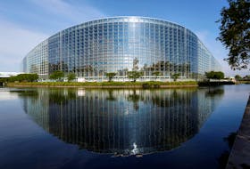 The building of the European Parliament, designed by Architecture-Studio architects, is seen in Strasbourg, France May 22, 2019.