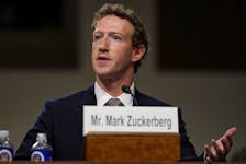 Meta's CEO Mark Zuckerberg testifies during the Senate Judiciary Committee hearing on online child sexual exploitation at the U.S. Capitol, in Washington, U.S., January 31, 2024.