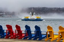 The Viola Desmond ferry passes through a foggy Halifax Harbour on Thursday, March 28, 2024.
Ryan Taplin - The Chronicle Herald
