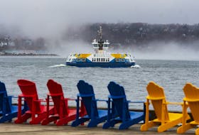 The Viola Desmond ferry passes through a foggy Halifax Harbour on Thursday, March 28, 2024.
Ryan Taplin - The Chronicle Herald