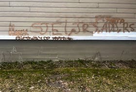 Woodstock Police Force is investigating after Harvest House was vandalized with racist slurs over the April 12 weekend. - File