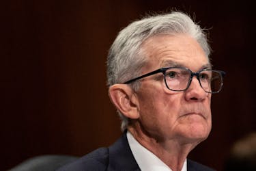 Federal Reserve Chair Jerome Powell testifies before a Senate Banking, Housing, and Urban Affairs Committee hearing on Capitol Hill in Washington, U.S., March 7, 2024.
