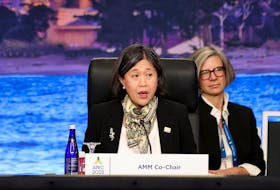 U.S. Trade Representative Ambassador Katherine Tai speaks during an APEC Ministerial Meeting (AMM) Opening Session in San Francisco, California, U.S., November 15, 2023.