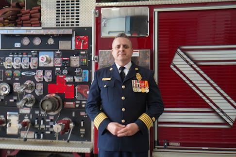 Tim Mamye, Charlottetown fire chief, says the federal government's decision to move the tax credit for volunteer firefighters from $3,000 to $6,000 is a good start. Vivian Ulinwa • SaltWire